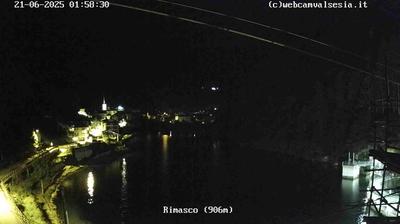 immagine della webcam nei dintorni di Fobello: webcam Rimasco
