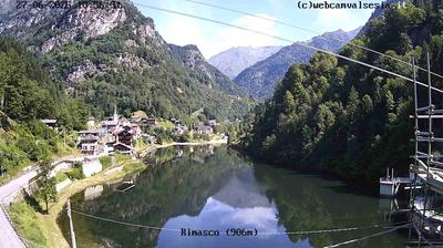 immagine della webcam nei dintorni di Alagna Valsesia: webcam Rimasco