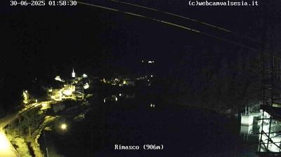 immagine della webcam nei dintorni di Alagna Valsesia: webcam Rimasco