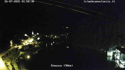 immagine della webcam nei dintorni di Riva Valdobbia: webcam Rimasco