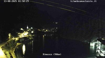 immagine della webcam nei dintorni di Campertogno: webcam Rimasco