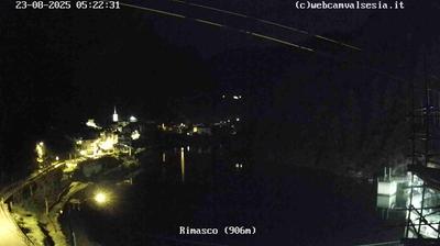 immagine della webcam nei dintorni di Macugnaga: webcam Rimasco