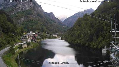 immagine della webcam nei dintorni di Punta Indren: webcam Rimasco