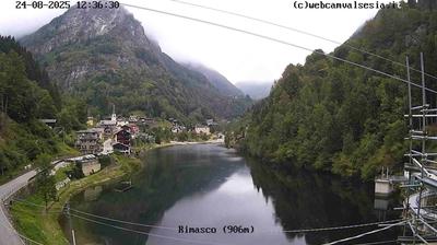immagine della webcam nei dintorni di Alpe di Mera: webcam Rimasco