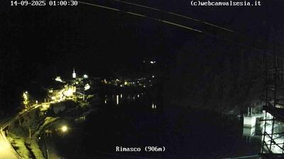 immagine della webcam nei dintorni di Riva Valdobbia: webcam Rimasco