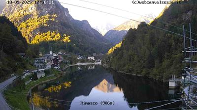 immagine della webcam nei dintorni di Carcoforo: webcam Rimasco