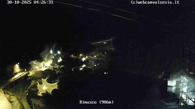 immagine della webcam nei dintorni di Alagna Valsesia: webcam Rimasco