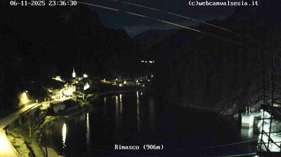 immagine della webcam nei dintorni di Alagna Valsesia: webcam Rimasco