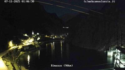 immagine della webcam nei dintorni di Alagna Valsesia: webcam Rimasco