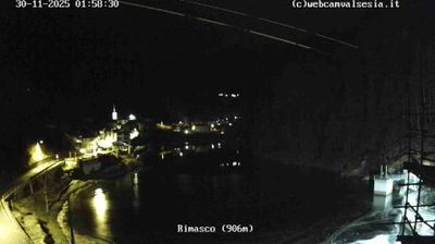 immagine della webcam nei dintorni di Macugnaga: webcam Rimasco