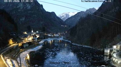 immagine della webcam nei dintorni di Macugnaga: webcam Rimasco