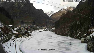 immagine della webcam nei dintorni di Punta Indren: webcam Rimasco