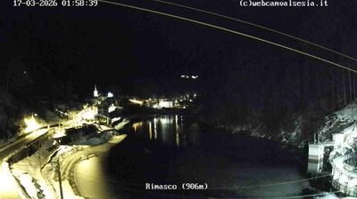 immagine della webcam nei dintorni di Alagna Valsesia: webcam Rimasco