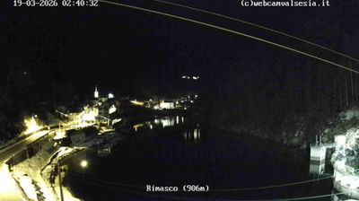 immagine della webcam nei dintorni di Alagna Valsesia: webcam Rimasco
