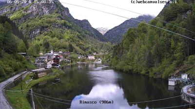 immagine della webcam nei dintorni di Riva Valdobbia: webcam Rimasco