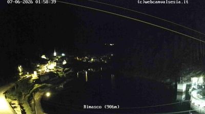 immagine della webcam nei dintorni di Macugnaga: webcam Rimasco