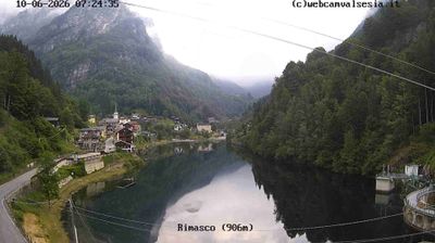 immagine della webcam nei dintorni di Varallo: webcam Rimasco