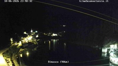 immagine della webcam nei dintorni di Varallo: webcam Rimasco