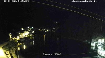 immagine della webcam nei dintorni di Macugnaga: webcam Rimasco