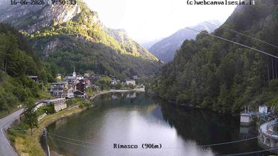 immagine della webcam nei dintorni di Capanna Margherita: webcam Rimasco