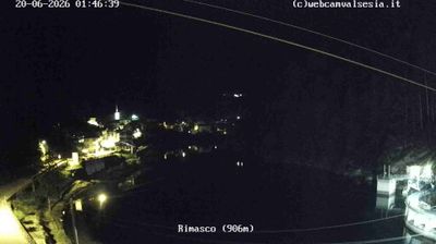 immagine della webcam nei dintorni di Alagna Valsesia: webcam Rimasco