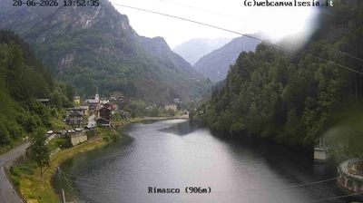 immagine della webcam nei dintorni di Scopello: webcam Rimasco