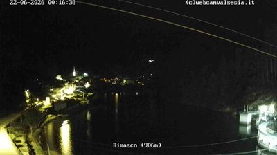 immagine della webcam nei dintorni di Riva Valdobbia: webcam Rimasco