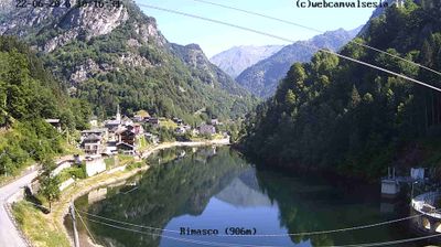 immagine della webcam nei dintorni di Riva Valdobbia: webcam Rimasco