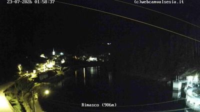 immagine della webcam nei dintorni di Punta Indren: webcam Rimasco