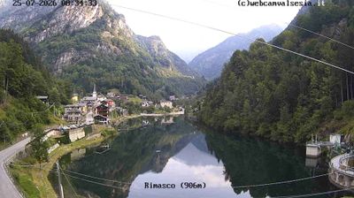 immagine della webcam nei dintorni di Macugnaga: webcam Rimasco