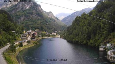 immagine della webcam nei dintorni di Varallo: webcam Rimasco