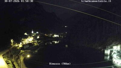 immagine della webcam nei dintorni di Riva Valdobbia: webcam Rimasco