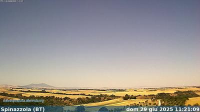 immagine della webcam nei dintorni di Oppido Lucano: webcam Spinazzola