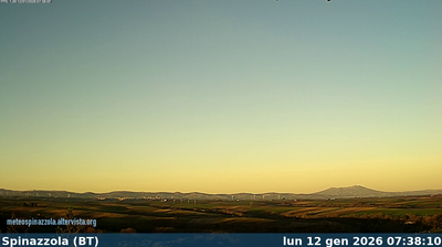 immagine della webcam nei dintorni di Oppido Lucano: webcam Spinazzola