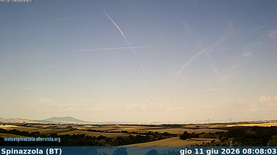 immagine della webcam nei dintorni di Oppido Lucano: webcam Spinazzola