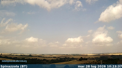 immagine della webcam nei dintorni di Andria: webcam Spinazzola
