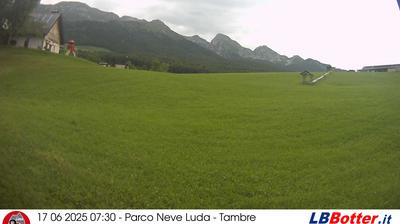 immagine della webcam nei dintorni di Farra d'Alpago: webcam Tambre