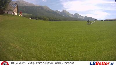 immagine della webcam nei dintorni di Pieve d'Alpago: webcam Tambre