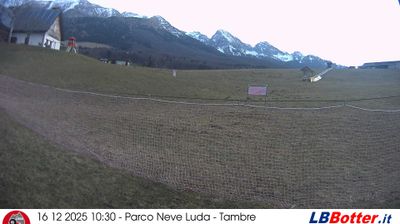 immagine della webcam nei dintorni di Pieve d'Alpago: webcam Tambre