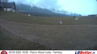 immagine della webcam nei dintorni di Alpe Nevegal: webcam Tambre
