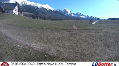 immagine della webcam nei dintorni di Nevegal: webcam Tambre