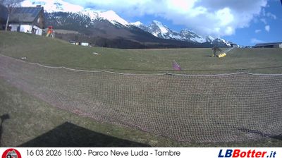 immagine della webcam nei dintorni di Soverzene: webcam Tambre