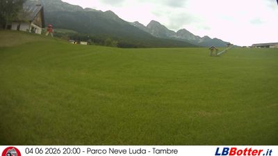 immagine della webcam nei dintorni di Alpe Nevegal: webcam Col Indes