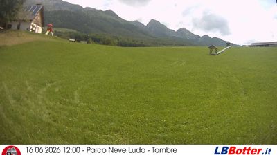 immagine della webcam nei dintorni di Soverzene: webcam Col Indes