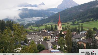 immagine della webcam nei dintorni di Plan de Corones: webcam Monguelfo Tesido