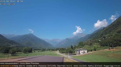 immagine della webcam nei dintorni di Oulx: webcam Villar Pellice