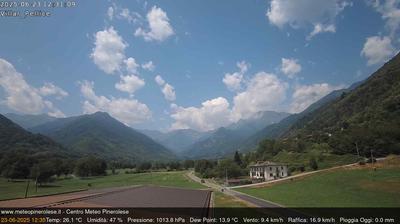 immagine della webcam nei dintorni di Pian Mune': webcam Villar Pellice
