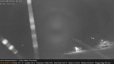 immagine della webcam nei dintorni di Sansicario: webcam Villar Pellice