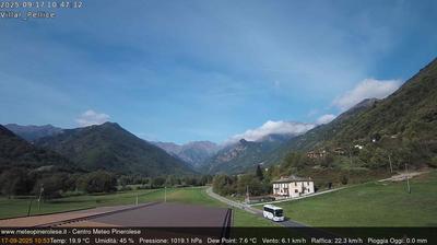 immagine della webcam nei dintorni di Sestriere: webcam Villar Pellice