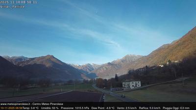immagine della webcam nei dintorni di Frossasco: webcam Villar Pellice